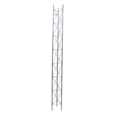 Tramo de Torre Arriostrada / 3 m (9.8 ft) x 45 cm / Galvanizado por Inmersión / Carga 500 kg / Resistencia Viento 200 km/h / Hasta 60 m (196.9 ft)