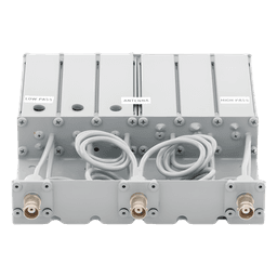 Duplexer VHF / 6 Cavidades / 148-160 MHz / 50 Watt / 5-8 MHz Separación / 80 dB Aislamiento / BNC Hembras