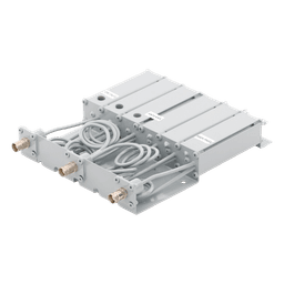 Duplexer VHF / 6 Cavidades / 148-160 MHz / 50 Watt / 5-8 MHz Separación / 80 dB Aislamiento / BNC Hembras