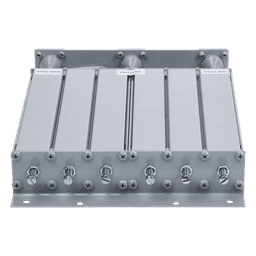 Duplexer / UHF 403-430 MHz / 6 Cavidades / 50 W / 5 MHz Separación / BNC Hembras / 80 dB Aislamiento