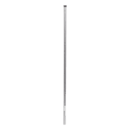 Poste de Esquina para Cerca Electrificada / 1.2 m (3.9 ft) / Tubo Galvanizado Calibre 18 / Diámetro 1' / 5 Aisladores