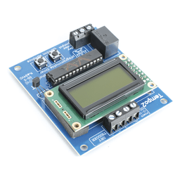 Temporizador de dos etapas / 12-24 VCA/VCC / Salida contacto seco 120 VCA/28 VCC / Retardo hasta 24 horas / LCD programable
