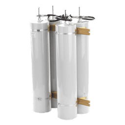 Duplexer Pasa-Banda-Rechazo de Banda / 144-174 MHz / 4 Cavidades 5" / 600 kHz / 1.5 dB / 350 W / N Hembras / 28x19x11"