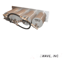 Duplexer Pasa Banda-Rechazo de Banda / 470-512 MHz / 4 Cavidades 4" / 3 MHz Separación / 250 W / N Hembra / 19" Panel / 5.2 x 18.9 x 10.5 in