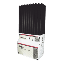 Controlador de Carga Solar PWM / 45 A / 12V 24V 48V / Puerto RS-232 / Hasta 4 kW / 7 Preajustes / Operación hasta 60°C / 13.1 ft² Disipador