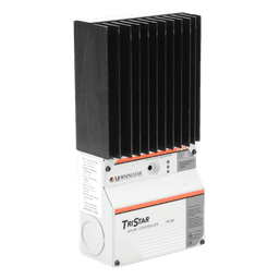 Controlador de Carga Solar PWM / 60 A / 12V 24V 48V / Puerto RS-232 / Hasta 4 kW / 7 Preajustes / Disipador de Calor