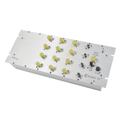 Multiacoplador / 132-174 MHz / 16 Canales / 0-15 dB Ganancia Ajustable / 115 VCA o 13.8 VCC / 7 x 19 x 3 pulgadas