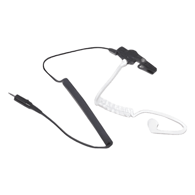 Audífono de tubo acústico / Conector 2.5 mm / Diseño ergonómico / Clip de sujeción