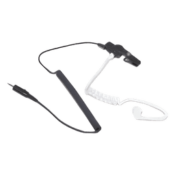 Audífono de tubo acústico / Conector 2.5 mm / Diseño ergonómico / Clip de sujeción