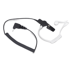 Audífono de Tubo Acústico / Cable Retráctil / Conector Angular 2.5 mm / Solo Escucha / Diseño Ergonómico