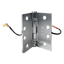 Bisagra Pasa Cables / 6 Conductores / 24V CC/CA 3A / Acero Inoxidable 4x4 pulgadas / 800,000 Ciclos / UL Incendios
