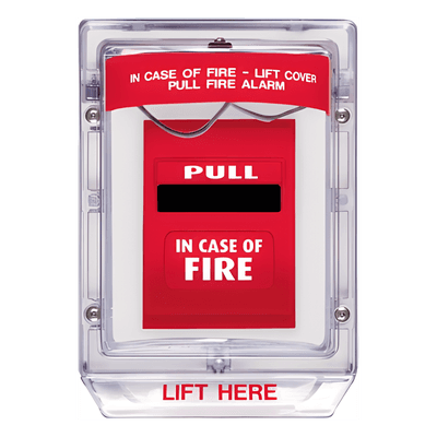 Cubierta Protectora / Policarbonato Super Resistente / Montaje Empotrado / Alarma 95-105 dB / Rango -40°C a 116°C