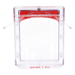 Cubierta Protectora / Policarbonato Super Resistente / Montaje Empotrado / Alarma 95-105 dB / Rango -40°C a 116°C