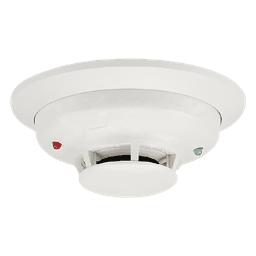 Detector Multicriterio de Humo y Calor / 2 Hilos No Polarizado / Sensor Térmico Fijo 57.2°C (135°F) / LED Bicolor / UL268