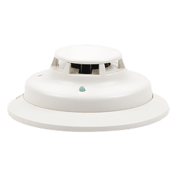 Detector Multicriterio de Humo y Calor / 2 Hilos No Polarizado / Sensor Térmico Fijo 57.2°C (135°F) / LED Bicolor / UL268