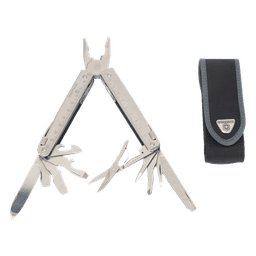 Multiherramienta / 26 Funciones / Alicates Punta Fina / Corte Alambre 40 HRC / Funda Nylon / 336 g