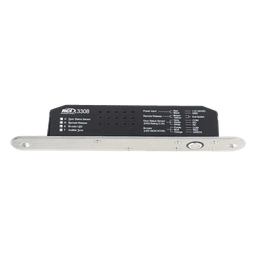 Cerradura de Perno Eléctrica / Diseño Estrecho para Perfiles Delgados / Temporizador 10 s / Buzzer y LED Bicolor / 12-24 VDC / Sensor de Estado de Puerta