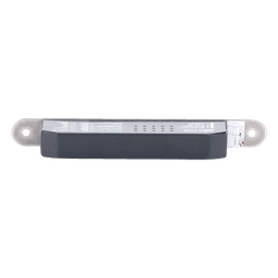 Cerradura de Perno Eléctrica / Diseño Estrecho para Perfiles Delgados / Temporizador 10 s / Buzzer y LED Bicolor / 12-24 VDC / Sensor de Estado de Puerta