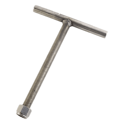 Ancla Tipo T / Varilla Roscada 20 x 27 cm / Acero Galvanizado Electrolítico / 1 kg / Exterior