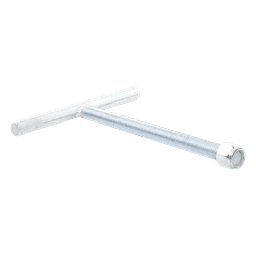 Ancla Tipo T / Varilla Roscada 20 x 27 cm / Acero Galvanizado Electrolítico / 1 kg / Exterior