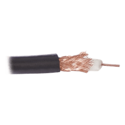Cable Coaxial RG59 / Conductor Cobre 20 AWG / Blindaje 80% / 6.5 mm OD / 76 Ohm / 82% Velocidad