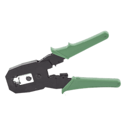Pinzas Ponchadoras / RJ11-RJ12-RJ45 / Cat5e-Cat6-Cat6a / 4-6-8 Conductores / Corte y Pelado Integrados