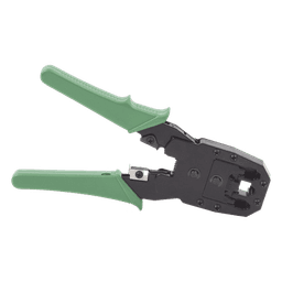 Pinzas Ponchadoras / RJ11-RJ12-RJ45 / Cat5e-Cat6-Cat6a / 4-6-8 Conductores / Corte y Pelado Integrados