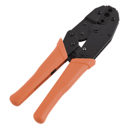 Pinza de Crimpado Hexagonal / Cables RG-58/U, RG-59, RG-8/X / 3 Cavidades 0.068", 0.213", 0.256" / Acero MN65 Antioxidante / Trinquete Ajustable