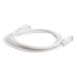 Cable de Parcheo UTP Cat5e / 2 m (6.56 ft) / 1 Gbps / Blanco