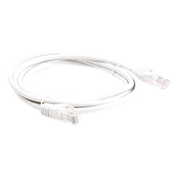 Cable de Parcheo UTP Cat5e / 3 Metros (9.84 Pies) / 100 Ohms / RJ45 / Blanco