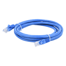 Cable de Parcheo UTP Cat6 / 2 Metros (6.56 Pies) / Azul / 1 Gbps / RJ45