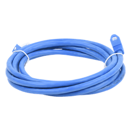 Cable de Parcheo UTP Cat6 / 2 Metros (6.56 Pies) / Azul / 1 Gbps / RJ45