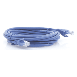 Cable de Parcheo UTP / Cat6 / 3 m (9.84 ft) / Azul / 1 Gbps+ / RJ45