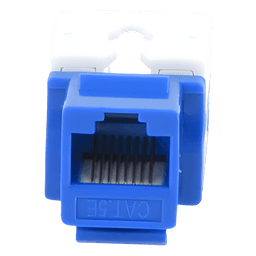 Módulo Jack Keystone / Cat5e / Terminación 110 / RJ45 / Sin Blindaje / Azul