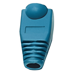 Bota Plástica / 27.5mm Longitud / 6.5mm Diámetro Interior / 0.09 pies / RJ45 / Azul
