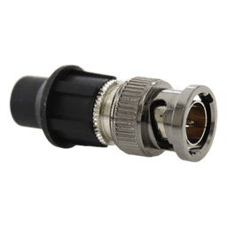 Conector BNC Macho / 75Ω / RG6-RG59-RG178 / CaP System / 27 mm / 1080p HD
