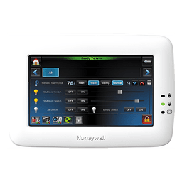 TouchCenter / Pantalla Táctil 7 pulg / Z-Wave / Compatible Paneles VISTA / Uso Interior