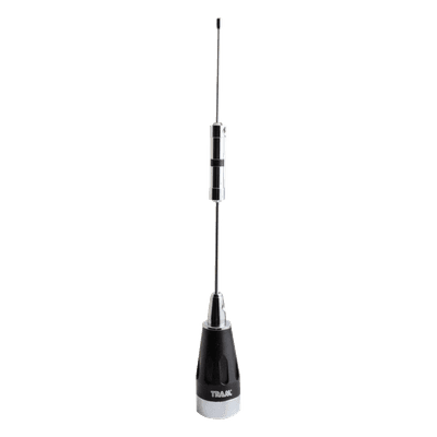 Antena Móvil VHF / Banda Ancha 136-174 MHz / Ganancia 4.1 dB / Potencia 200 W / Longitud 137 cm (4.5 ft) / Montaje NMO