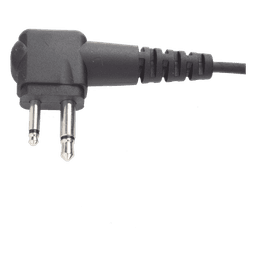 Micrófono-Audífono / Gancho Ajustable Tipo G / PTT de Solapa / Compatible Motorola, Abell, Hytera