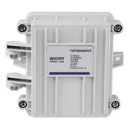 Protector PoE / Exterior IP65 / Gigabit 1000 Mbps / 802.3af/at/bt/bz / 5 kA / -40 a 80°C