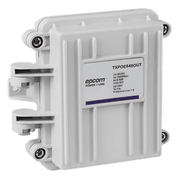 Protector PoE / Exterior IP65 / Gigabit 1000 Mbps / 802.3af/at/bt/bz / 5 kA / -40 a 80°C
