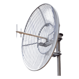 Antena Parabólica de Rejilla / 824-960 MHz / Banda 5 / 23 dBi / Apertura 12° / Resistencia Viento 216 km/h (134.2 mph)