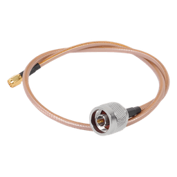 Cable coaxial / RG-142/U / N Macho a SMA Macho Inverso / 100 cm (3.28 ft) / Hasta 8 GHz