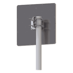 Antena Tipo Panel 2400 MHz, Apertura H/V (18º), Ganancia 20 dBi, Dimensiones 30 x 30 4.5 cm, Conector N- Hembra, Para exterior 
