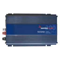 Inversor de onda sinusoidal pura / 300W / Entrada 12 Vcc / Salida 120 Vca 60 Hz / 6.1 x 9.7 x 2.6 pulgadas