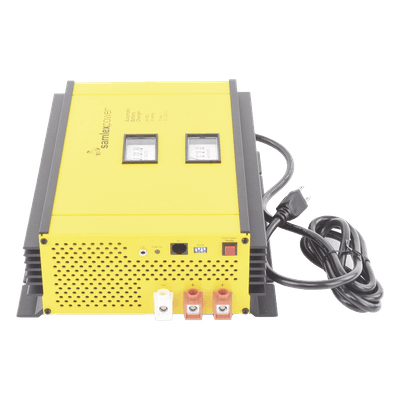 Cargador de Baterías Industrial / 24 V / 25 A / Bancos 200-300 Ah / Entrada Dual 120/220 VCA / Modo Fuente con Respaldo CD