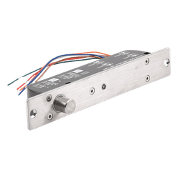 Cerradura de Perno Electromagnética / 2000 kg de Fuerza de Sujeción / Fail Secure / Sensor de Puerta / Retardo Ajustable 0-9 s / Aluminio Anodizado