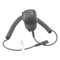 Micrófono-Bocina / Ultra Compacto / Conector 3.5 mm / Cable Kevlar 40 kg / PTT Táctil / Clip Rotativo