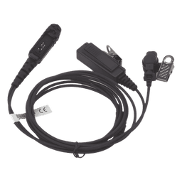 Micrófono-Audífono de 2 Cables / Tubo Acústico Grado Médico / PTT Separado / Conector Multipin MOTOROLA
