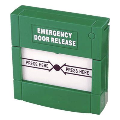 Botón de Emergencia Manual / Cubierta Enclavada / Contacto NO/NC / 24 VCC / 85 x 85 x 50 mm